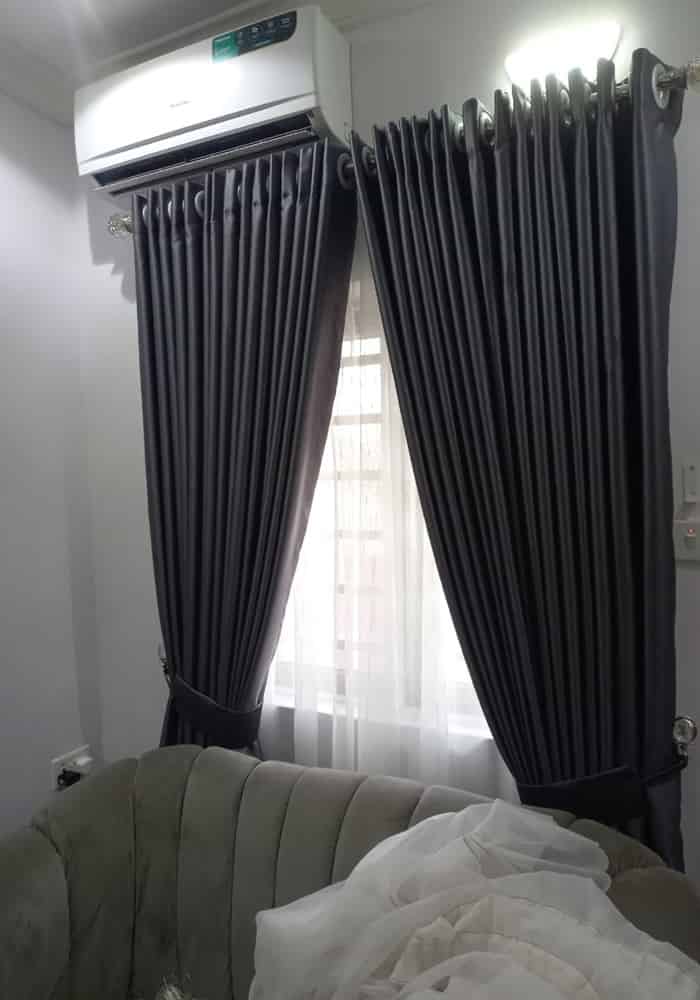 Turkish Black Curtain / Yard